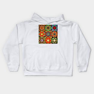 Kaleidoscope collage 4 Kids Hoodie